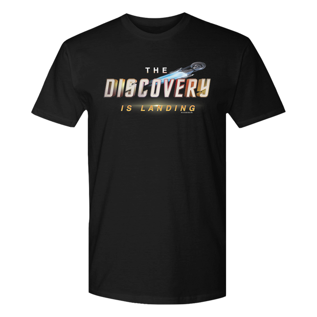 Star Trek: Discovery The Discovery Is Landing Adult Short Sleeve T-Shirt