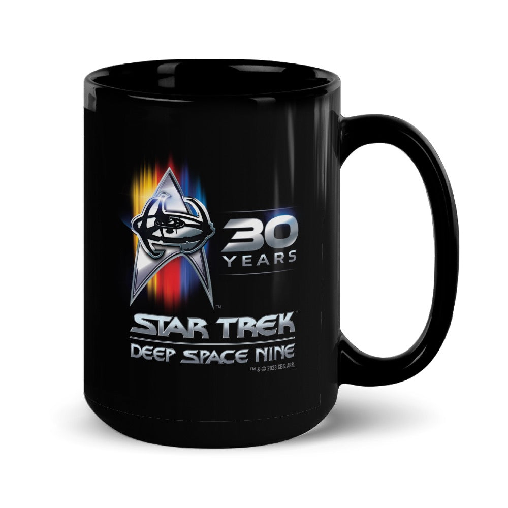 Star Trek: Deep Space Nine 30th Anniversary Black Mug