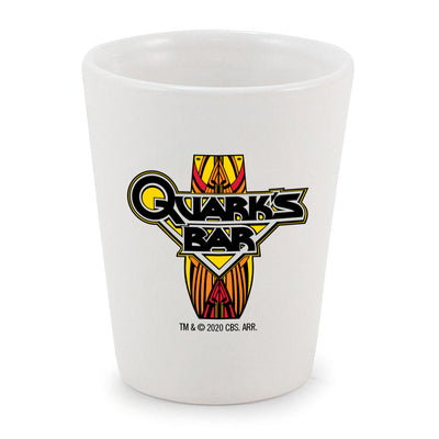 Star Trek: Deep Space 9 Quark's Bar Vintage Logo Shot Glass