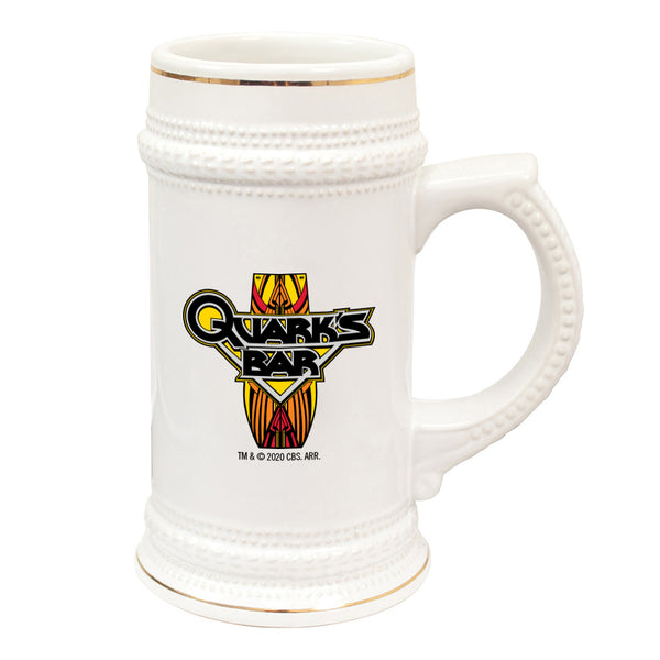 Star Trek: Deep Space Nine Quark's Bar Vintage Logo 20 oz Ceramic Beer