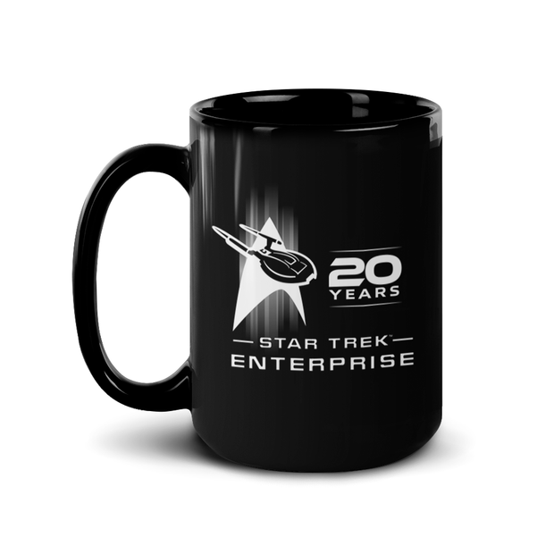Star Trek: Enterprise 20th Anniversary White Mug