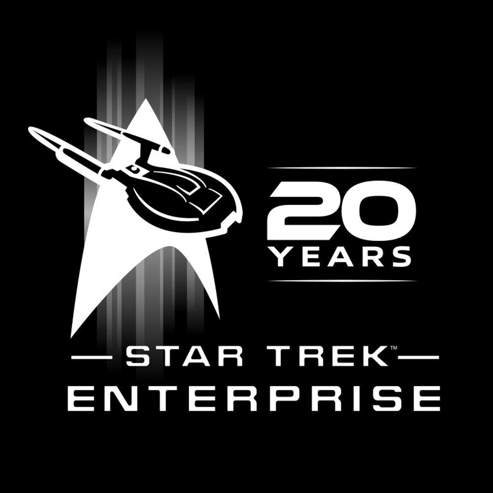 Star Trek: Enterprise 20th Anniversary White Mug