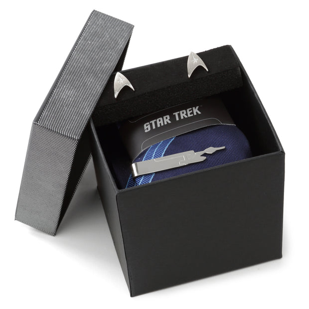 Star Trek Enterprise 3 Piece Necktie Gift Set