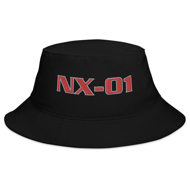 Star Trek: Enterprise NX-01 Embroidered Adult Flexfit Bucket Hat