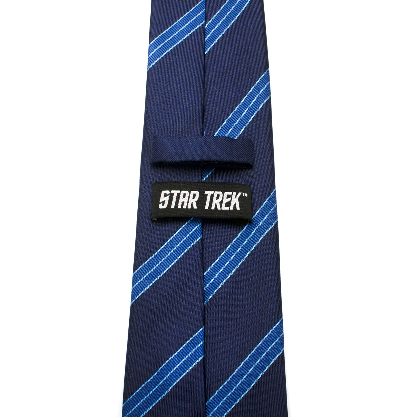 Star Trek Enterprise Flight Blue Stripe Men's Tie