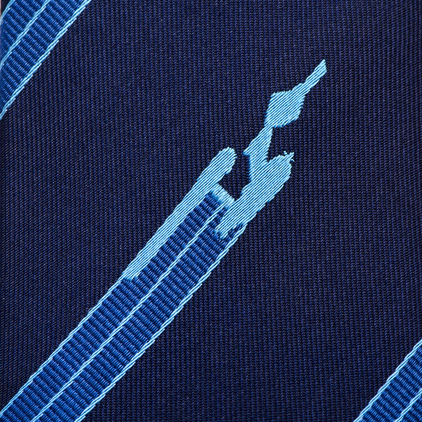 Star Trek Enterprise Flight Blue Stripe Men's Tie