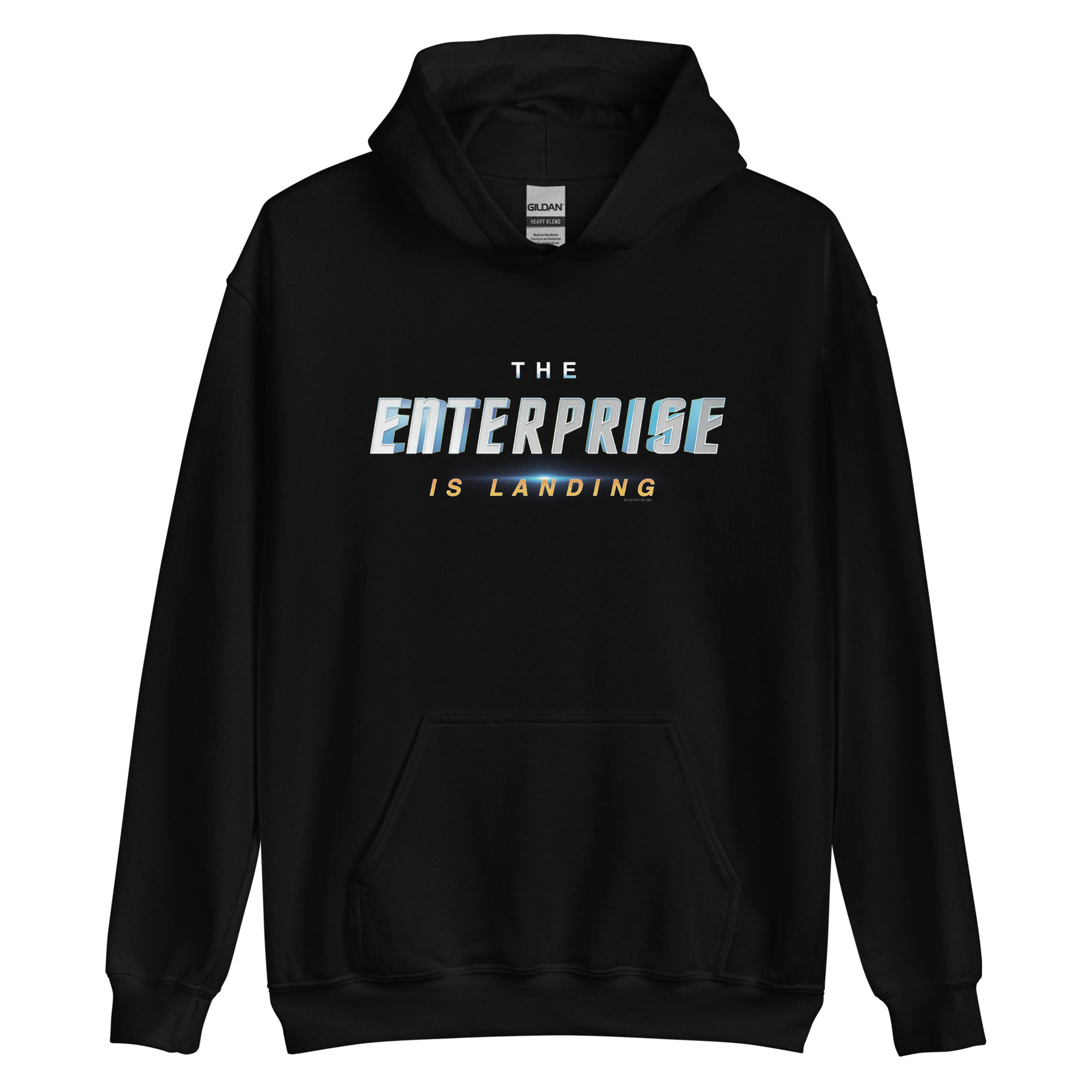 Star Trek The Original Series The Enterprise is Landing Hooded