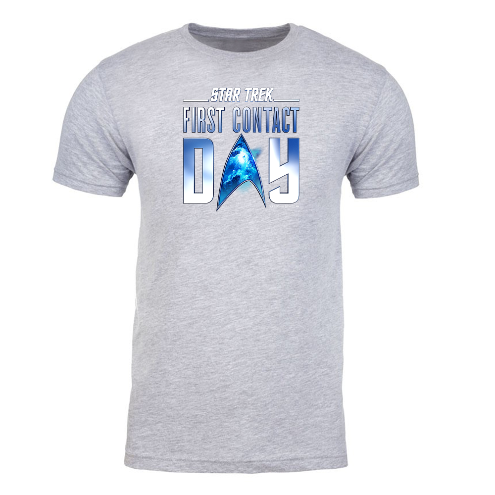 Star Trek: First Contact Nebula Logo Adult Short Sleeve T-Shirt