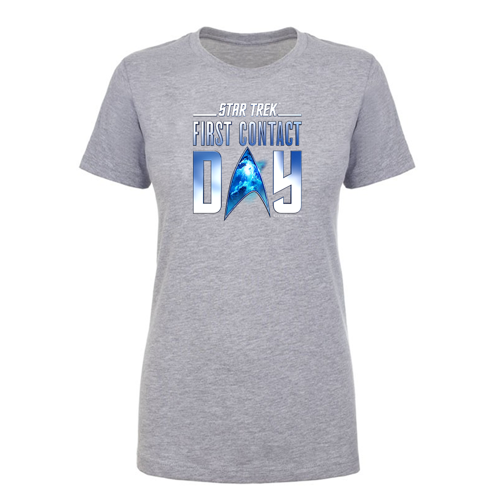 Star Trek: First Contact Nebula Logo Women's Short Sleeve T