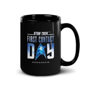 Star Trek: First Contact Day Nebula Logo White Mug