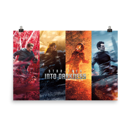 Star Trek XII: Into Darkness Premium Satin Poster