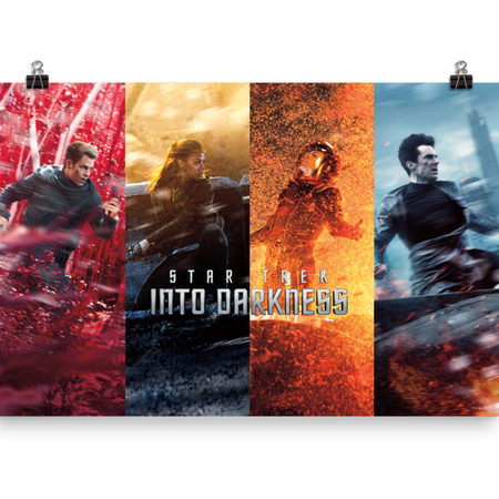 Star Trek XII: Into Darkness Premium Satin Poster