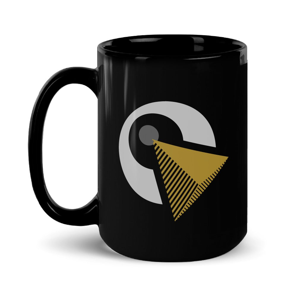 Star Trek IDIC Symbol Black Mug