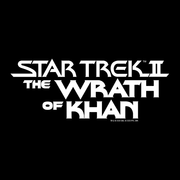 Star Trek II: The Wrath of Khan Logo Adult Short Sleeve Shirt
