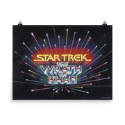 Star Trek II: The Wrath of Khan Premium Satin Logo Poster