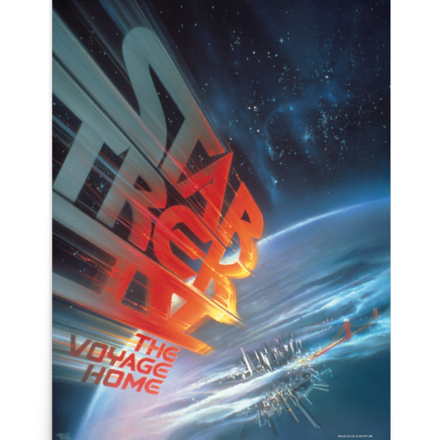 Star Trek IV: The Voyage Home Premium Satin Poster