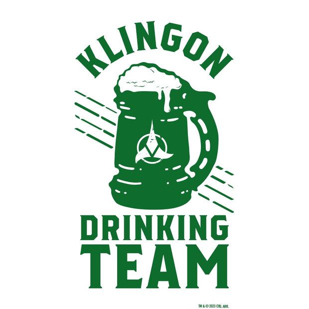 Star Trek Klingon Drinking Team Unisex 3/4 Sleeve Raglan Shirt