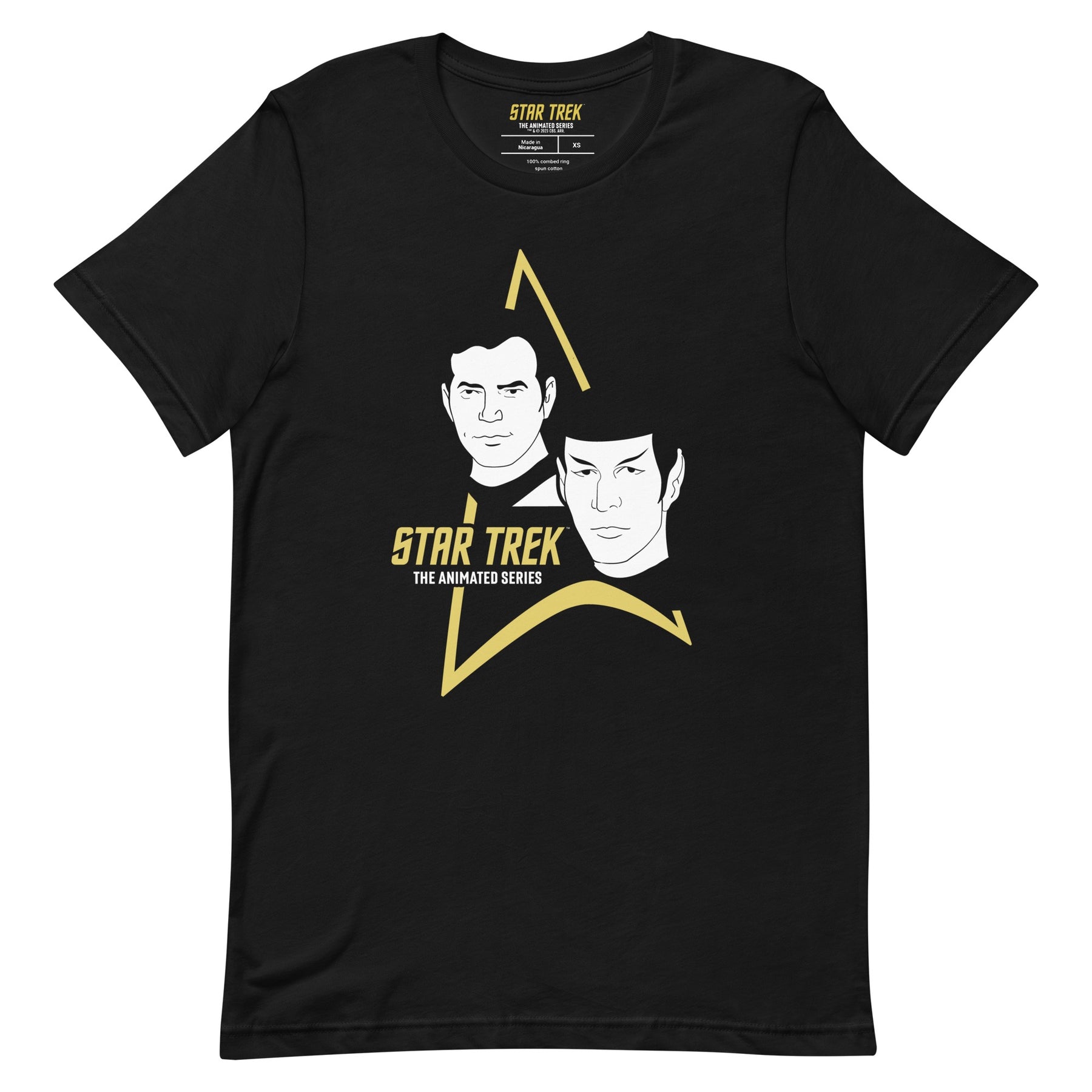 Star Trek: The Animated Series Kirk and Spock T-Shirt | Star Trek Shop