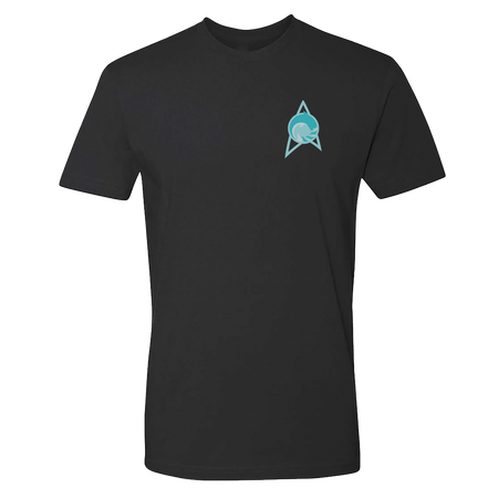 Star Trek: Lower Decks Cetacean Ops Delta Logo Adult Short Sleeve T-Shirt