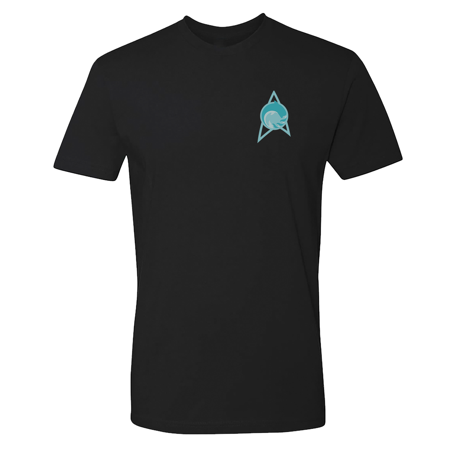 Star Trek: Lower Decks Cetacean Ops Delta Logo Adult Short Sleeve T-Shirt