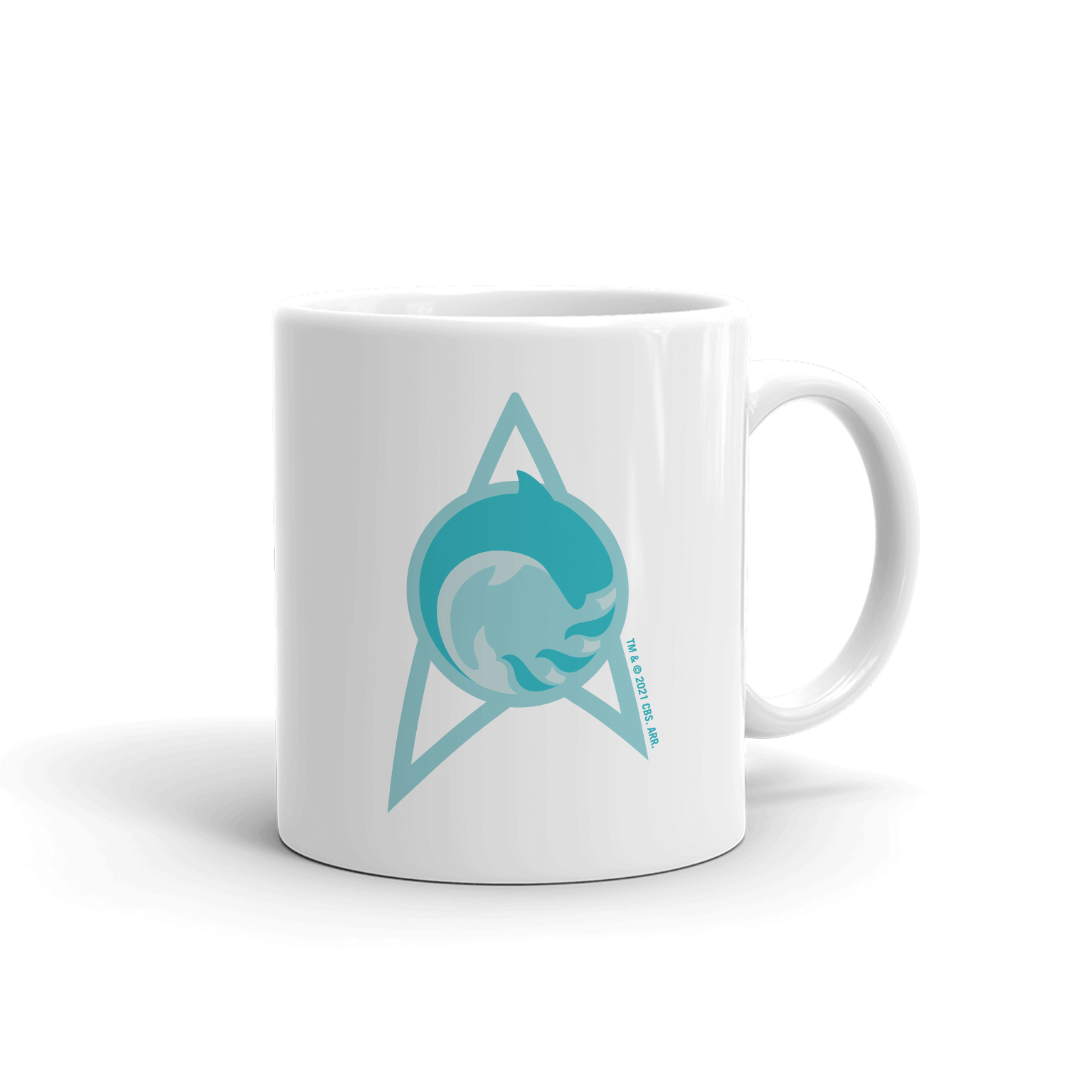 Star Trek: Lower Decks Cetacean Ops Delta Logo White Mug