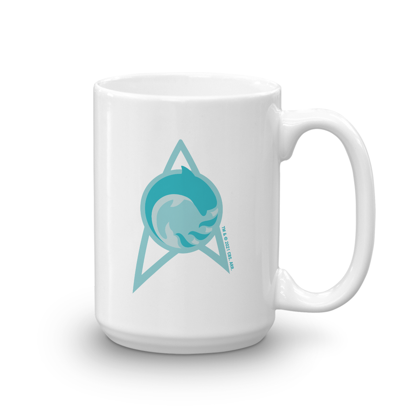 Star Trek: Lower Decks Cetacean Ops Delta Logo White Mug