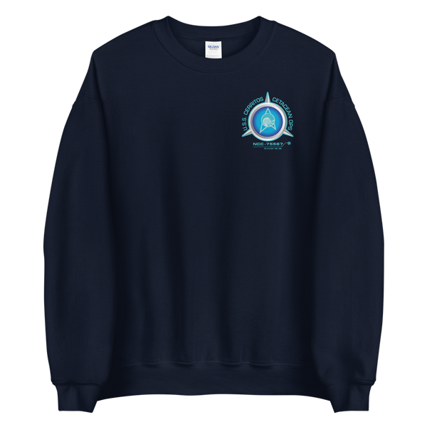 Star Trek: Lower Decks Cetacean Ops Delta Small Logo Fleece