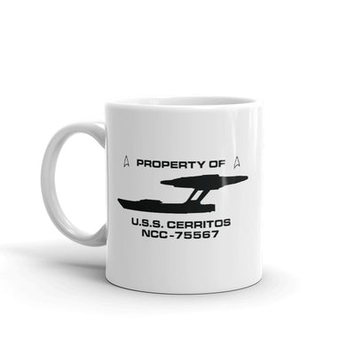 Star Trek: Lower Decks Property Of White Mug