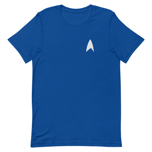 Star Trek: Lower Decks Space The Funnest Frontier Blue Unisex Premium T-Shirt