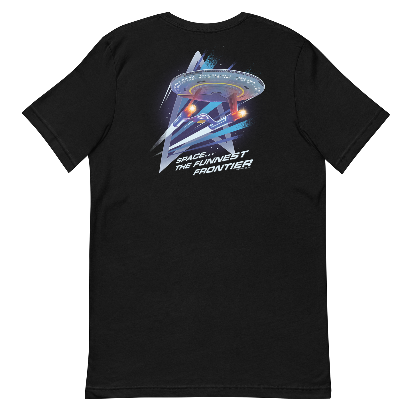 Star Trek: Lower Decks Space The Funnest Frontier Black Unisex Premium T-Shirt