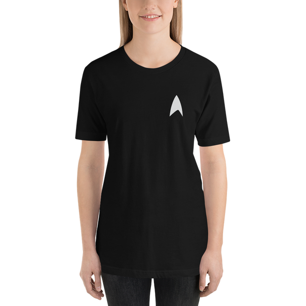 Star Trek: Lower Decks Space The Funnest Frontier Black Unisex Premium T-Shirt
