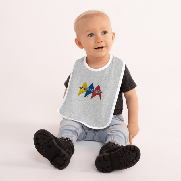 Promo Code Eligible (Excludes MUGS) Baby Bibs Star Trek Shop