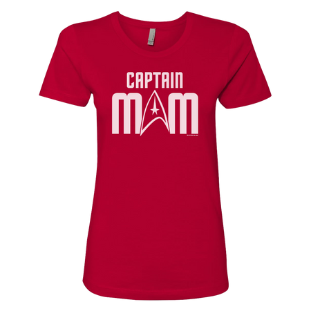 Star Trek: The Original Series Captain Mom Women's Short Sleeve T-Shirt