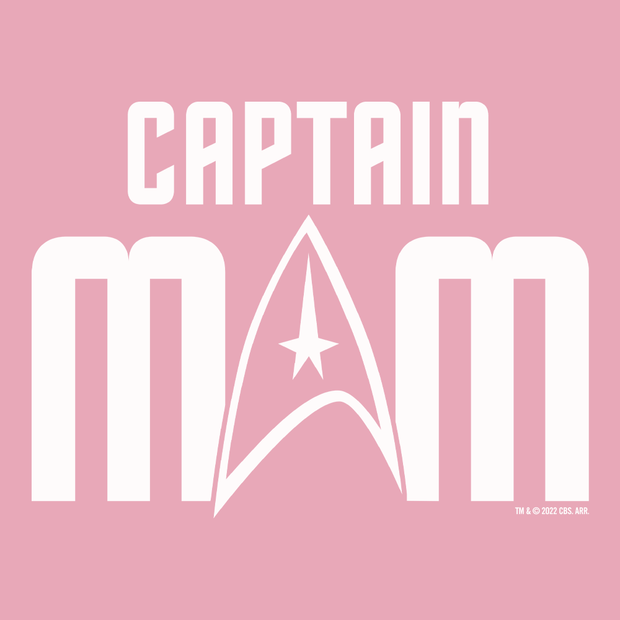 Star Trek: The Original Series Captain Mom Women's Short Sleeve T-Shirt