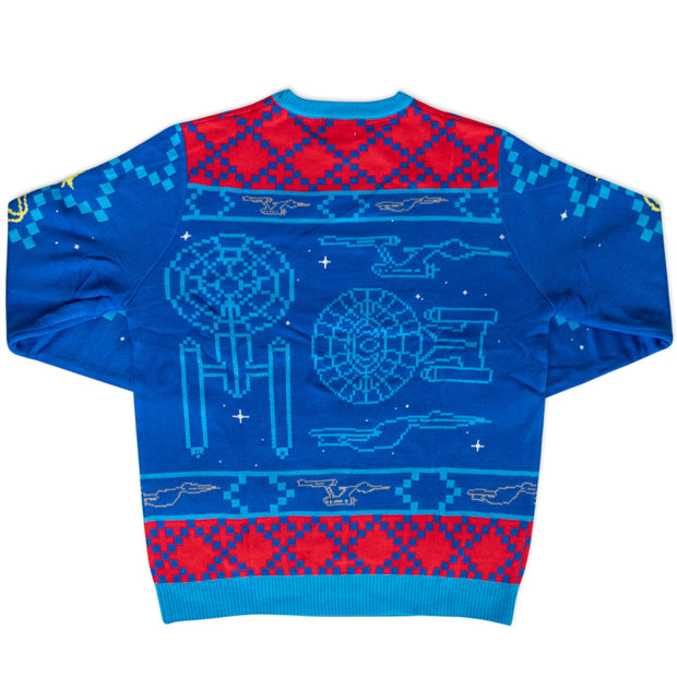 Star Trek Schematics Holiday Knit Sweater