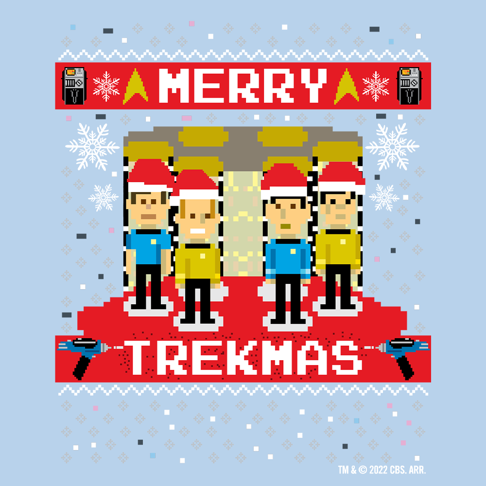 Star Trek: The Original Series Merry Trekmas Baby Bodysuit