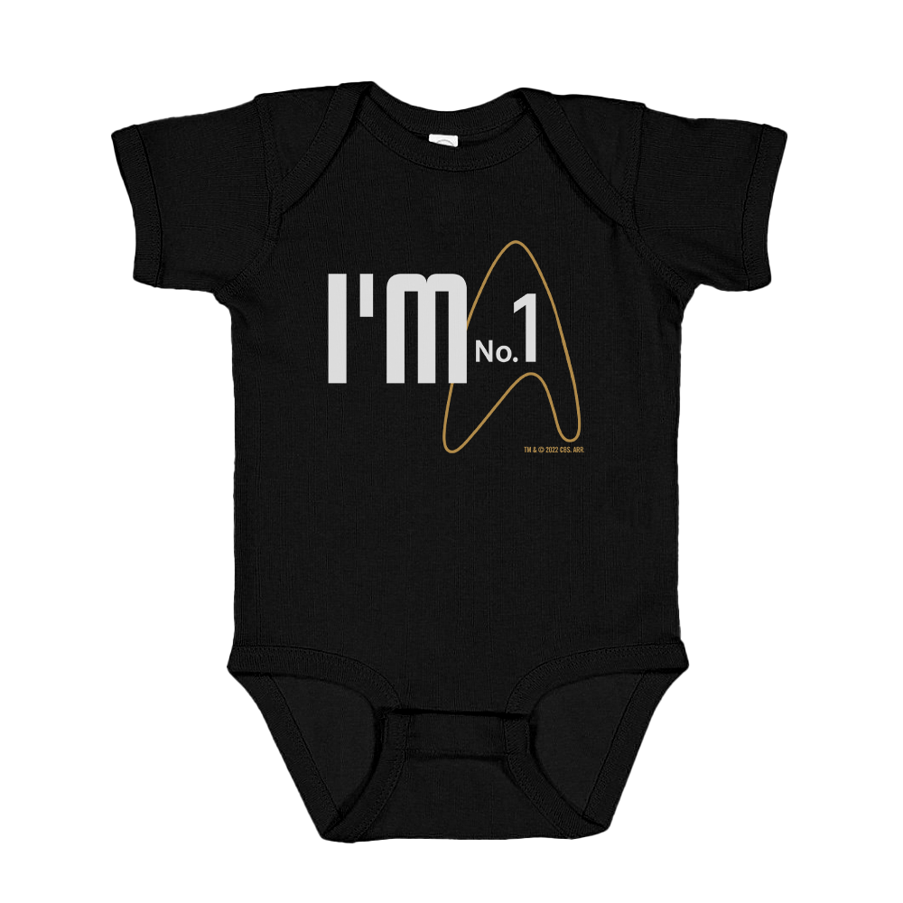 Star Trek Picard I m No. 1 Baby Bodysuit Star Trek Shop