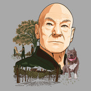 Star Trek: Picard Vineyard Portrait Adult Short Sleeve T-Shirt
