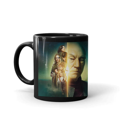 Star Trek: Picard Cast Vineyard Black Mug