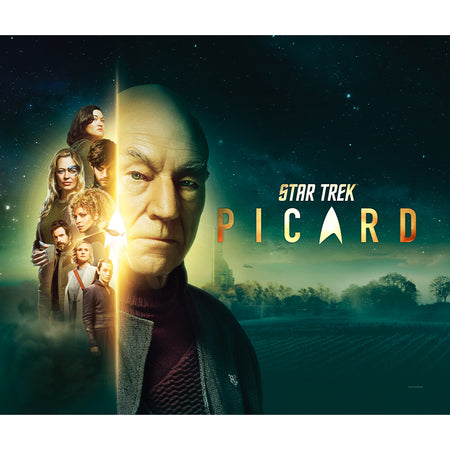 Star Trek: Picard Cast Vineyard Sherpa Blanket