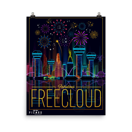 Star Trek: Picard Fabulous Freecloud Premium Satin Poster