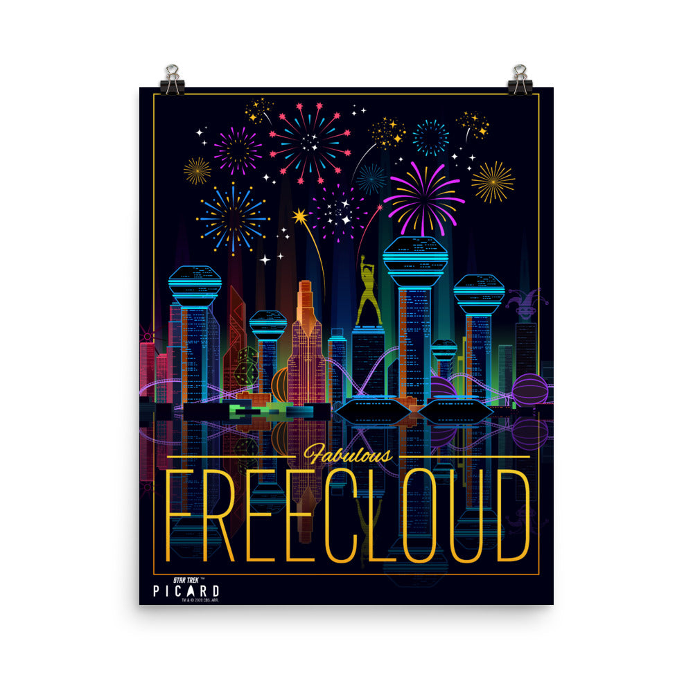 Star Trek: Picard Fabulous Freecloud Premium Satin Poster