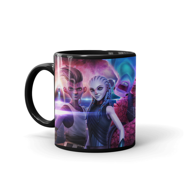 Star Trek: Prodigy Key Art 2 Black Mug | Star Trek Shop