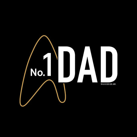 Star Trek: Picard No.1 Dad Adult Short Sleeve T-Shirt