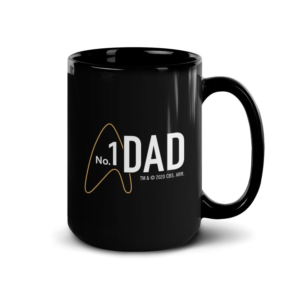 Star Trek: Picard No.1 Dad Black Mug