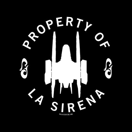 Star Trek: Picard Property of La Sirena Adult Short Sleeve T-Shirt