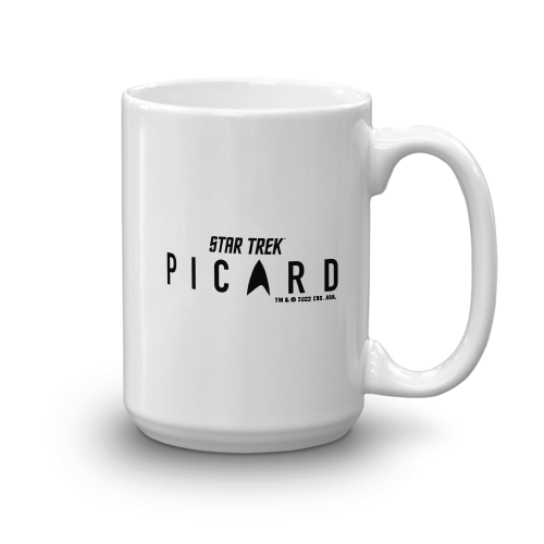 Star Trek: Picard Q White Mug