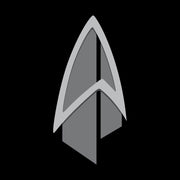 Star Trek: Picard Starfleet Badge Black Mug