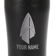 Star Trek: Picard Starfleet Badge Personalized Laser Engraved SIC Tumbler