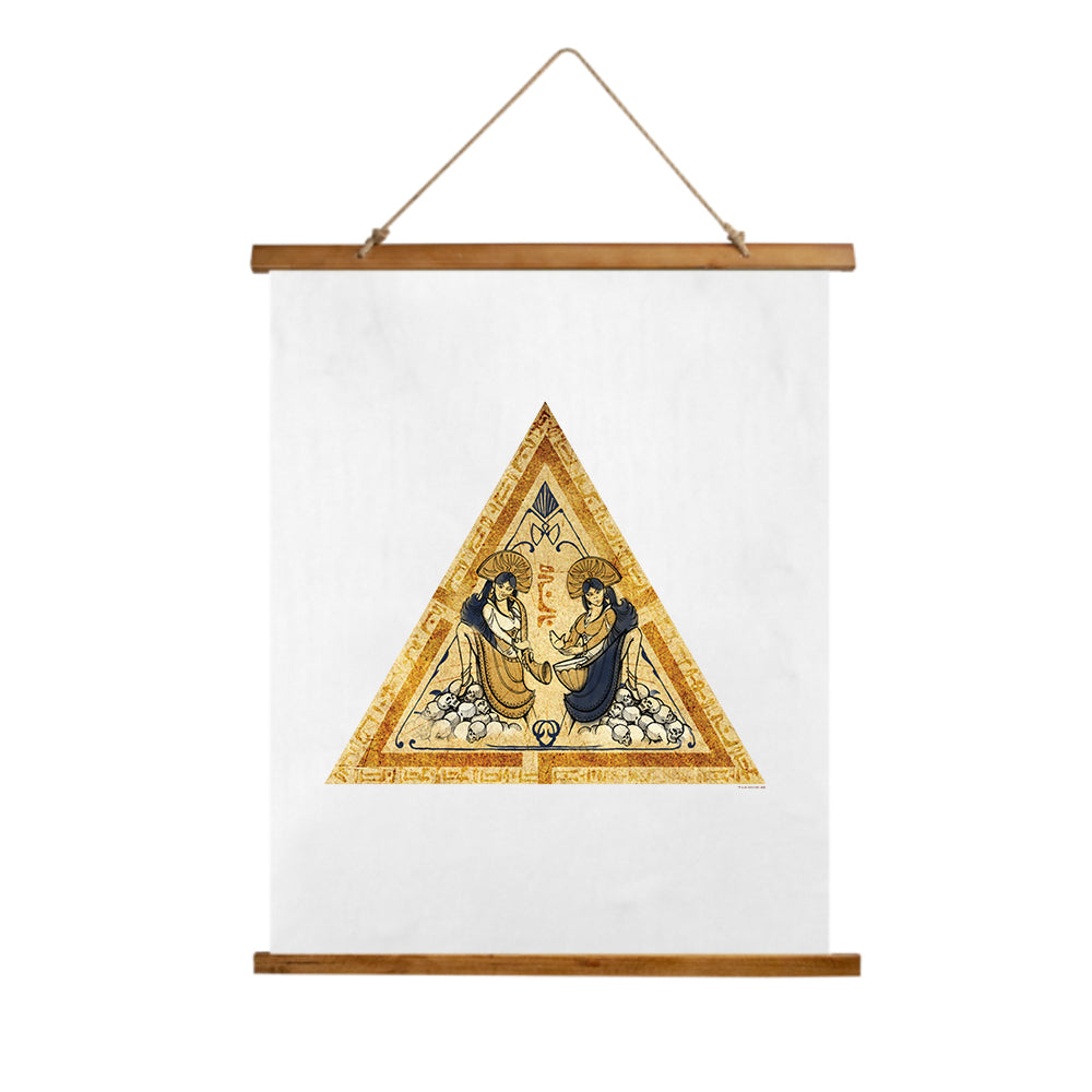 Star Trek Picard Tarot Card Wall Tapestry with Wooden Hanger